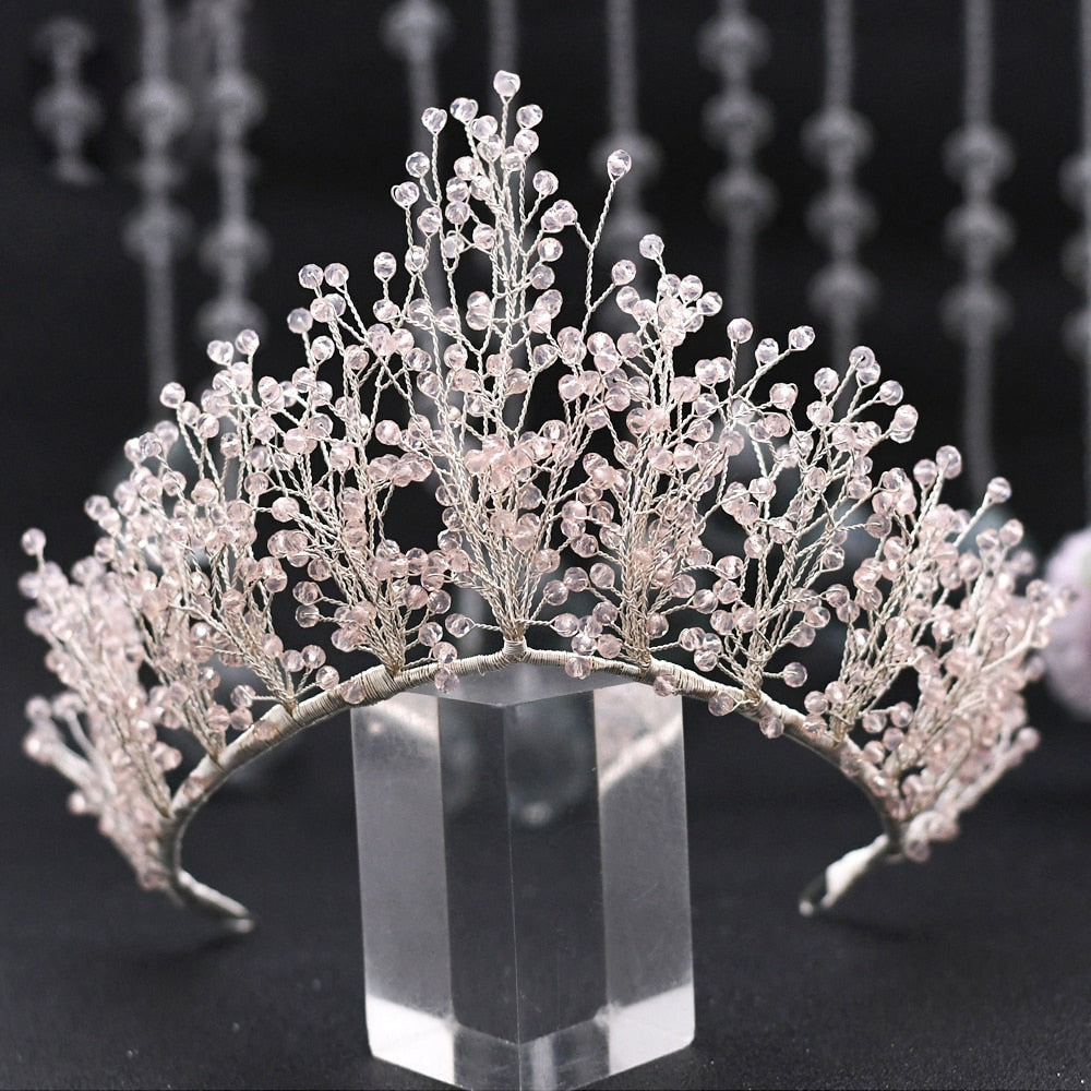 Tiaras de cristales para novia