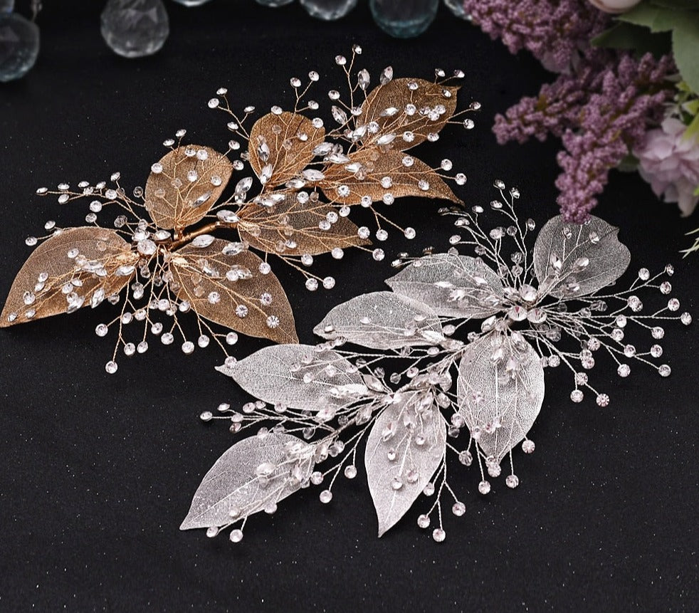 Bandas de brillantes para novias. Gran diversidad de modelos