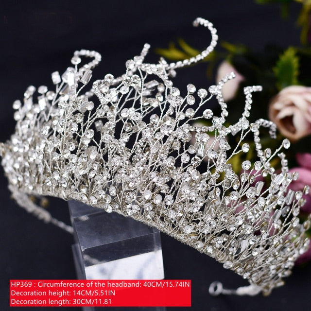 Tiaras de cristales para novia